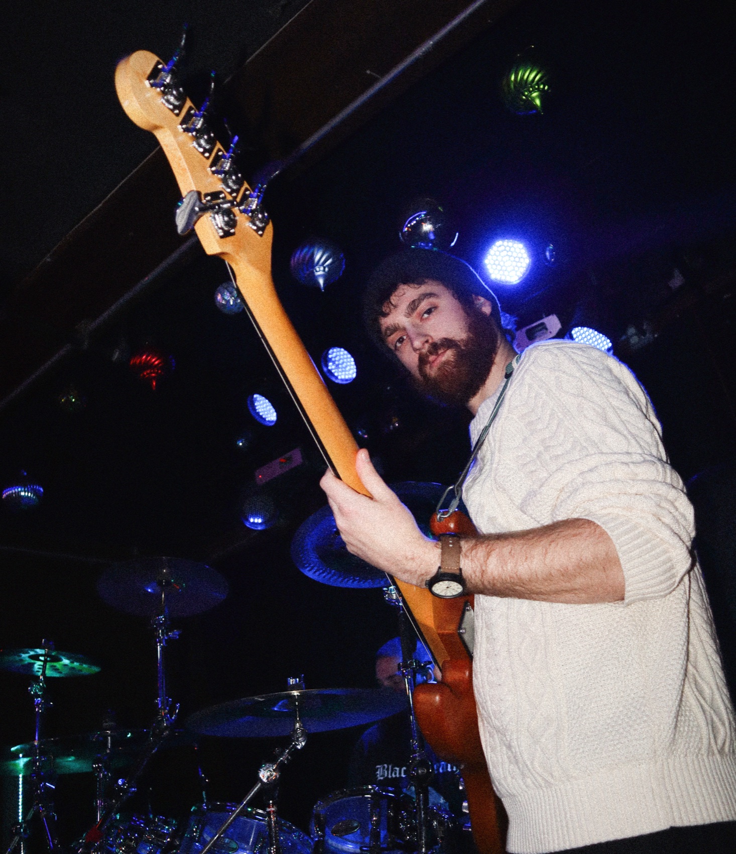 When Without bassist playing live
