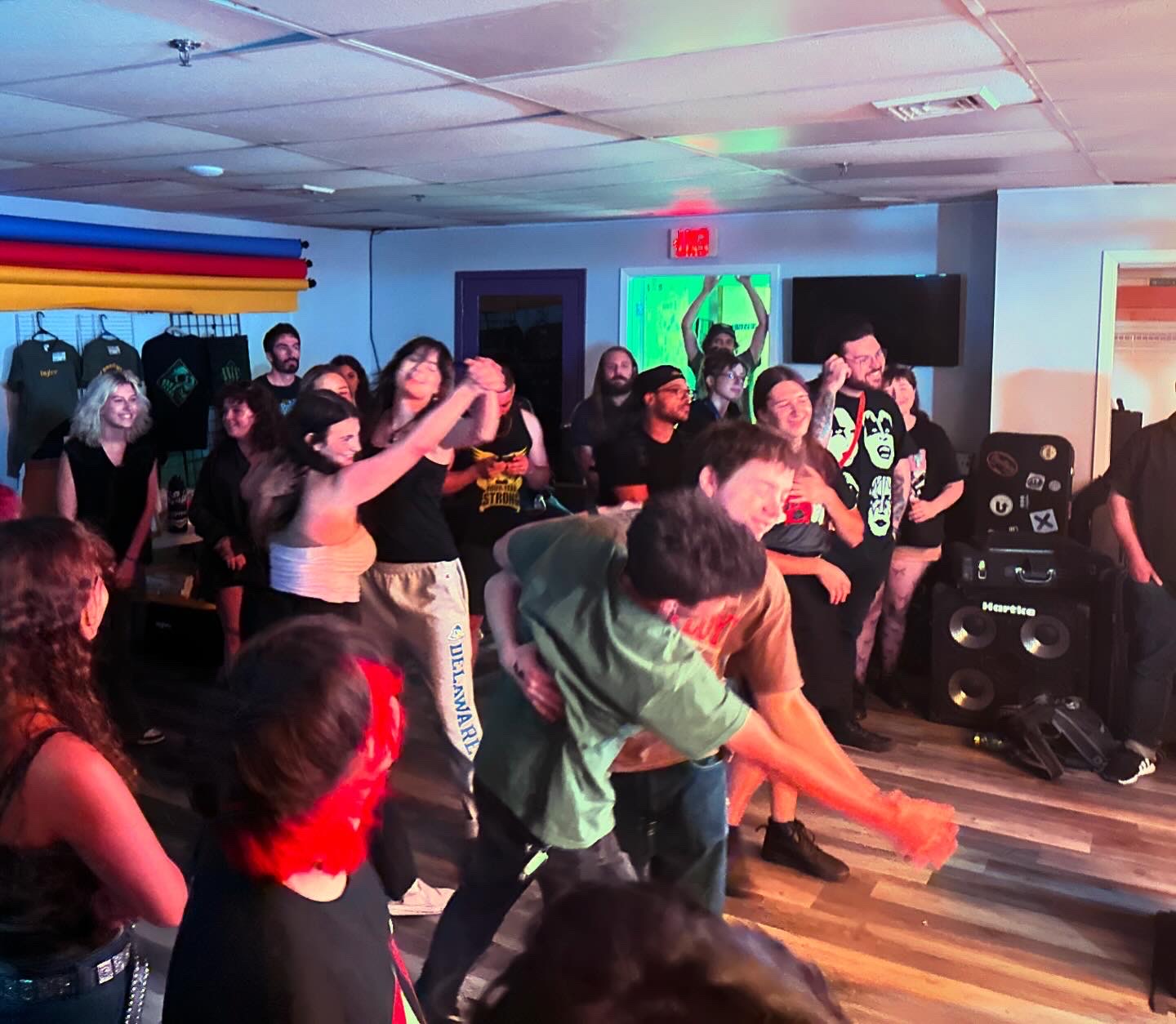 Audience at a When Without show